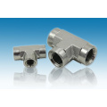 Hydraulic Hose Fitting Jic Swivel Branch Tee